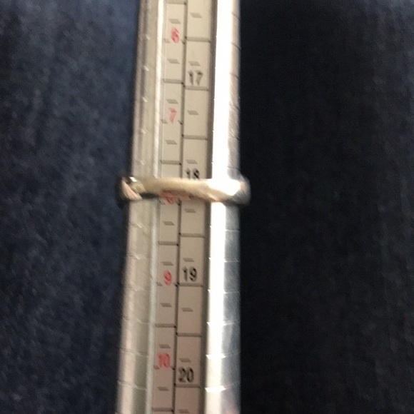 Silpada sterling silver ring with black stone and CZ. - Picture 8 of 9